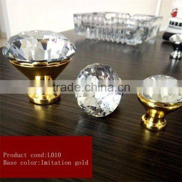Latest Arrival simple design furnitur crystal knobs 2016