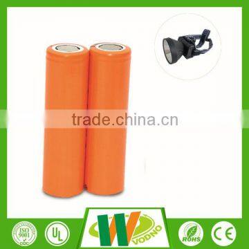 High quality 3.7V 18650 cylinder lithium battery, rechargeable battery