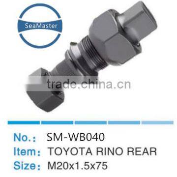 High Strenth Alloy Wheel Bolt With Nut M22*1.5*75mm for Trucks and Autos photo-1