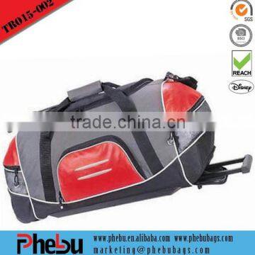 Big Capacity Polyester Fashional trolley travel bag