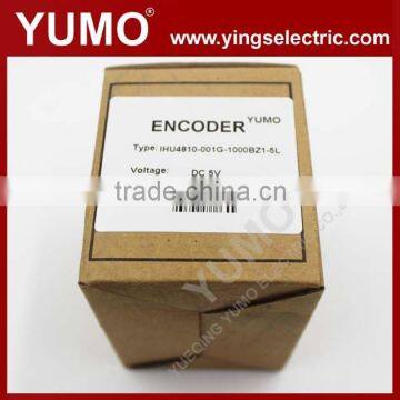 YUMO IHU4810 1000phase Shaft Diamerter 10mm 5L Hollow Shaft Rotary Encoder photo-5
