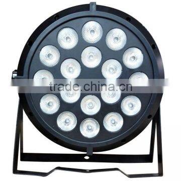 NEWComer 18x15Watt Professional DJ 18x 15w RGBWA 5IN1 LED Flat Slim Par Stage Light photo-3