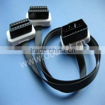 Professional automotive flat cable J1962 OBDII cable