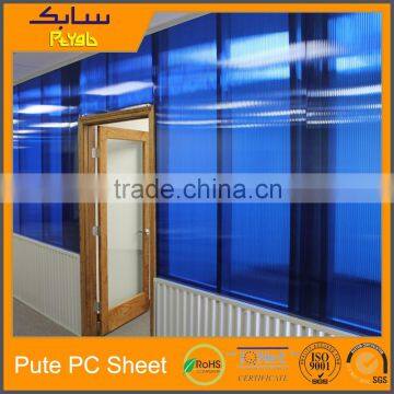 sound control Polycarbonate Multiwall sheets for office wall partitions