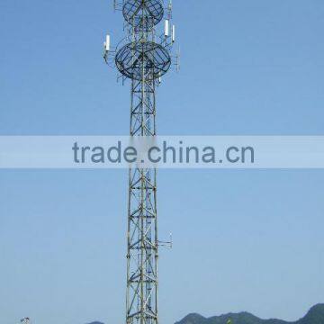4 legged square telecom lattice angular tower