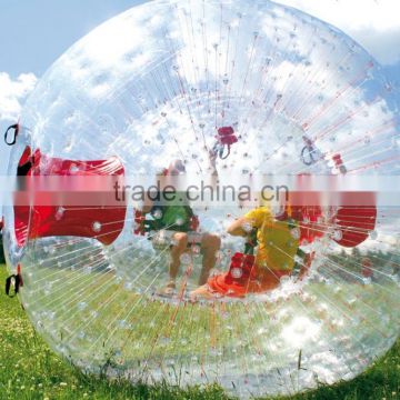 Adult Human sport zorbing ball/inflatable ball for sale