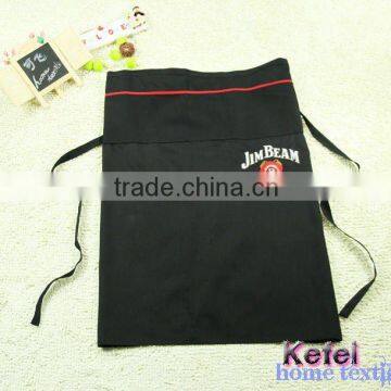 red wine promotion staff waist apron for men