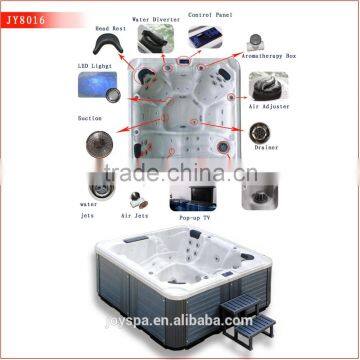 Backyard Hot Tub & Outdoor Spa for Massage Function With 5 Seats Spa photo-2