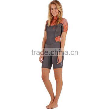 FOIL 2MM FLATLOCK CHEST ZIP NEOPRENE SPRING SUIT
