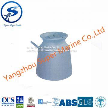 Warping Roller With Pedestal DIN 81906,Marine Mooring Ship Boat Warping Roller With Conical Pedestal Fairlead photo-3