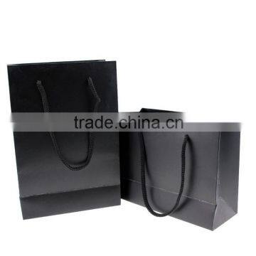 Chinese Factories Wholesale Various Size of Shopping Bag, Black Coated Paper Bag photo-2