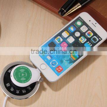 Universal Mini Qi Wireless Charger Adapter For iPhone 5/6 Series,Android Phones With Micro 5-pin And Type-c Connectors