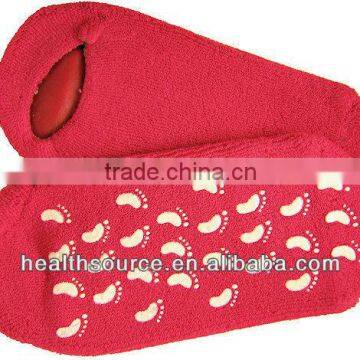 2013 new design! Beauty spa gel socks / Moisturizing gel socks/beauty foot moisturizing socks2013 new design! Beauty spa gel so