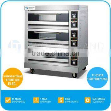 2017 Electric Bakery Deck Oven with best Price - TT-O121A Electric pita oven