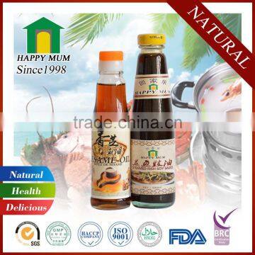 Hot Sell Organic Sesame Oil 100% Pure Food Cooking Oil