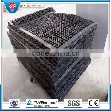 commercial industrial used antifatigue workshop drainage rubber matting