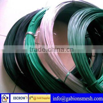 High quality,low price,plastic coated wire green,direct factory(ISO9001,BV,SGS)