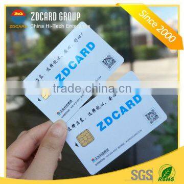 High Security CPU Java J2A040 Smart Card With Magnetic Stripe