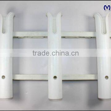 Plastic Fishing Rod Stand White Color