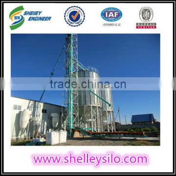 Steel painting grain bucket elevators