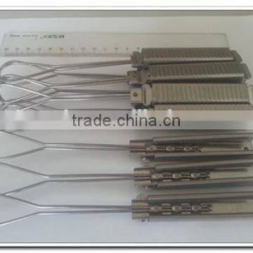 india market steel wire telecom cable clamps