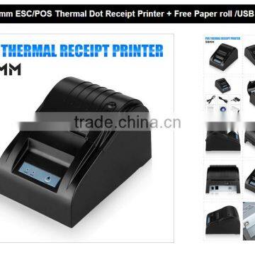 Newest Bluetooth Printer 58mm POS Thermal Receipt Printer Machine POS Printer photo-5