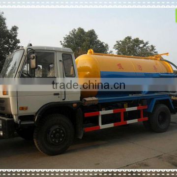 dongfeng Vacuum sewage tank truck 7cbm suction sewage truck