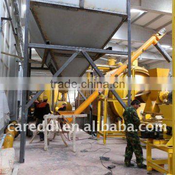 Waste rubber/plastic pyrolysis oil refining system