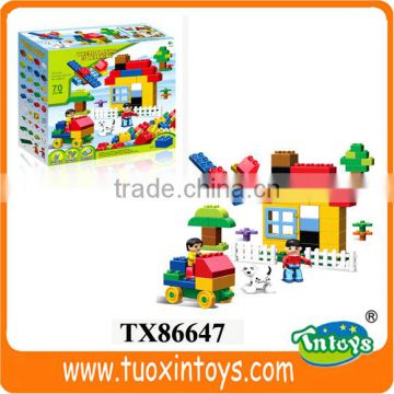 Kids solid ABS plastic blocks