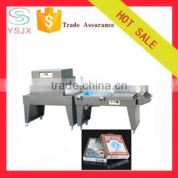 semi automatic playing card wrapping packing machine L Type