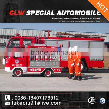 3000 liters mini water fire truck for sales