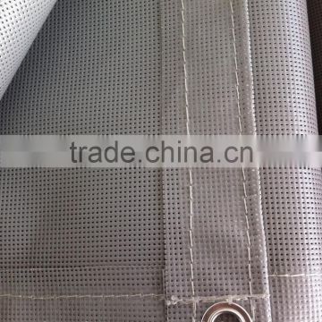 Flame Retardant PVC Dip Mesh Sheet 370GSM 1500D/11X11