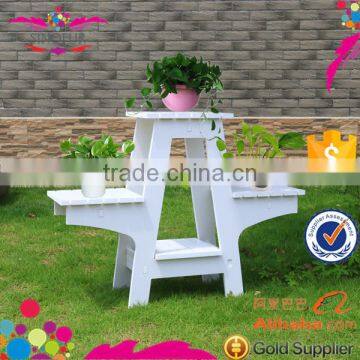 stable structure non toxic garden wooden flower stand designs