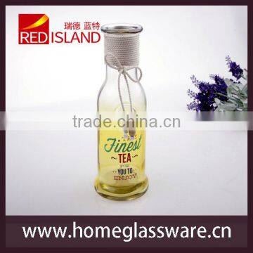 Spraying Decal Glass Storage Bottle With String Decor China Supplier photo-3