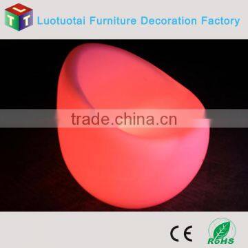 PE Plastic Illuminated Rechargeable Battery Led Bar Chair photo-4