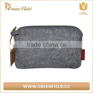 Grey Felt Organizer Bag Cosmetic Storage Bag photo-5