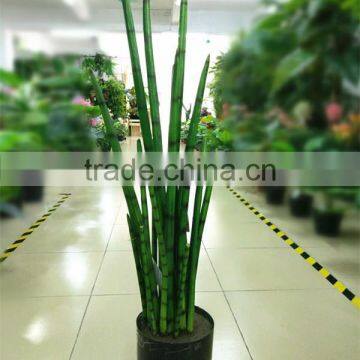 Artifiical Fake Ottelia Alismoides Potted Plant photo-3