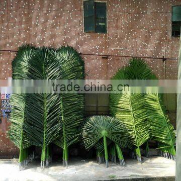 Fake Coconut Leaves Artificial Kwai Leaves Artificial Decorative Palm Tree Leaves photo-4