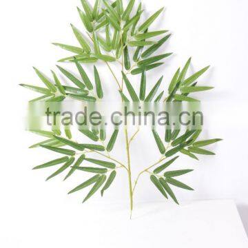 CHY070905 artificial plastic bamboo leaf/bamboo craft leaf/handmade bamboo crafts