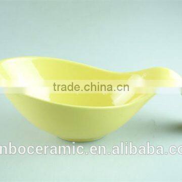 Colorful Black/yellow/red Glazed Ceramic Spoon Holder Kitchen Utensil Rest 12.2 Inch photo-5