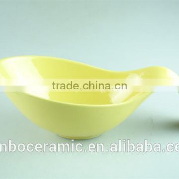 Colorful Black/yellow/red Glazed Ceramic Spoon Holder Kitchen Utensil Rest 12.2 Inch photo-5