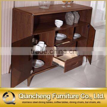 Modern MDF Board Wood Drawers Kitchen Cabinet