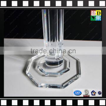 High Transparent Acrylic Flower Table Modern Wholesale PMMA Sied Table Clear Plastic Table Stool From China Manufacturer photo-4