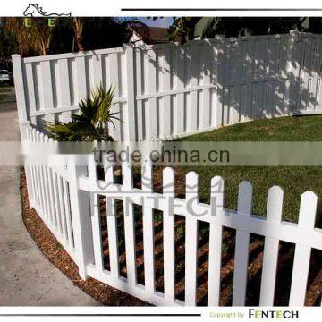 New Design UV Proof High Strength Vinyl/pvc/upvc Garden Fence Plastic photo-5