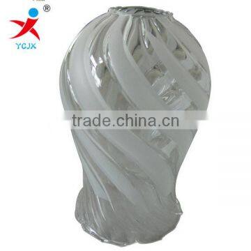 Factory production led lamp glass/transparent glass lamp shade
