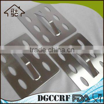 3-Piece BBQ Tool Cast Iron Grill Press,Stainless Steel Meat Press photo-4