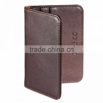 Colourful Promotional PU Leather Credit Card Holder With Clear ID Window photo-3