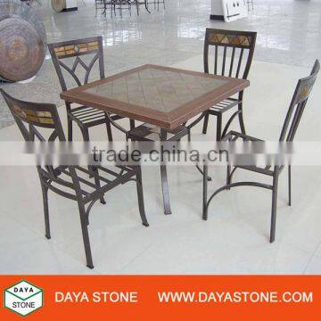 Home Styles Dining Set Stone Patio Dining Set