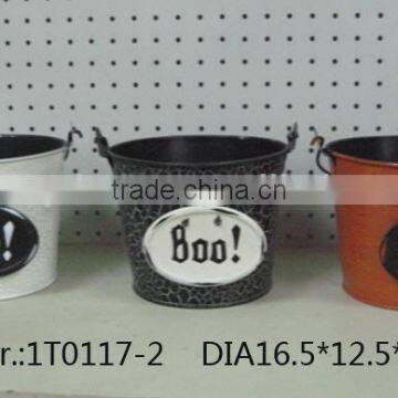 Colored Metal Water Bucket With Decal photo-2
