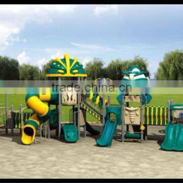 2013 OUTERSPACE SERIES TWO STORY CHILDREN PLAY STRUCTURE ,OUTDOOR PLAYGROUND ,PARK PLAYGROUND ,OUTDOOR SLIDE (HA-04701)